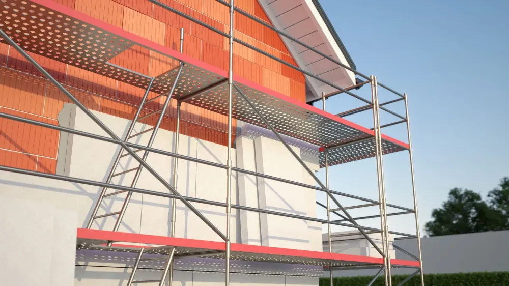 Rénovation de façade à Saumont la Poterie